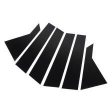 6 Stück Glossy Schwarze B-Säulenverkleidung für Kia K3 Forte Cerato