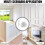 Non-Rusting 101 Pcs Skirting Nails Double Headed Easy Wall Installation 8