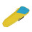 23-Inch Yellow Ukulele Case with Thick Padding, Adjustable Strap 9