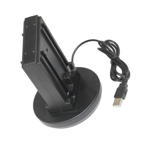 Ladestation für Nintendo Switch-Controller, platzsparendes Design, Controller-Ladegerät mit LED-Anzeigen, USB Typ-C Schnellladefunktion, 1