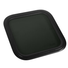 450x450mm Rounded Black Glass RV Fixed Window for Camper Caravan