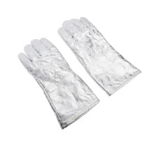 aluminisierte hitzebeständige Schweißhandschuhe - Flammhemmendes ergonomisches Design
