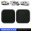 450x450mm Rounded Black Glass RV Fixed Window for Camper Caravan 7