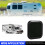 450x450mm Rounded Black Glass RV Fixed Window for Camper Caravan 4