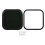 450x450mm Rounded Black Glass RV Fixed Window for Camper Caravan 3