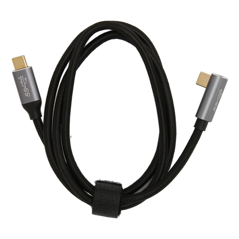 Usb C To 90 Usb C Cable 100W 10Gbps 4K 60Hz For Steam Deck 50Cm 4611381472650