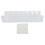 Acrylic Hat Display Rack Holds 7 Caps Vertical Organizer, Transparent 3