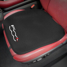 (For 500L) Car Chair Cushion Breathable Ice Silk Pad For Fiat 500 500C 2012 500X 500L Abarth 695 Car Seat Cover Auto Interior Accessories