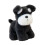 Simulation d'animal en peluche de chien couché,-Schnauzer DA 1