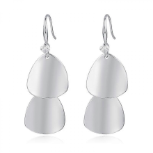 Earrings Gold plated rings Disc coin pendant Earrings Women's jewelry gifts
