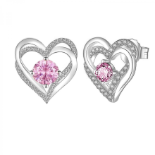 Ladies Birthstone Earrings Birthday Gift For Mom Women Girls Lady Her Jewelry