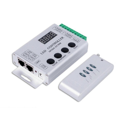 WS2811/WS2812 RGB LED Pixel Controller with 133 Effects RF Control and 2048 Pixel Support for HC008 Programmable Module
