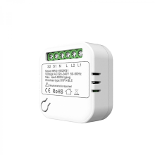 Homekit Inteligentny przełącznik WiFi 16 A, dwukierunkowy, z timerem sterującym, mini inteligentny wyłącznik domowy, sterowanie głosowe