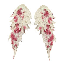 Accessoire sophistiqué d’ornements de cheveux d’aile d’ange pour