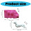 Moule de moulage en Silicone en forme de teckel mignon, 3