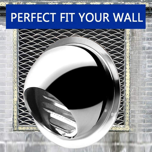 Grille d'aération ronde pour conduit d'évacuation, solution idéale pour vos besoins de ventilation 2