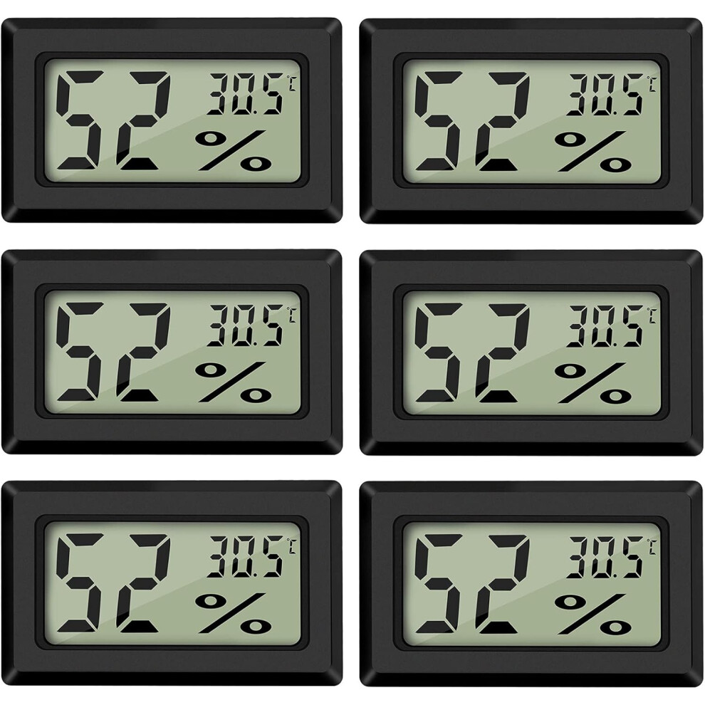 Indoor Use Mini Hygrometer Thermometer with Fast Response, Digital Temperature Humidity Meter Offers Wide Application for Monitoring Your Warehouse,