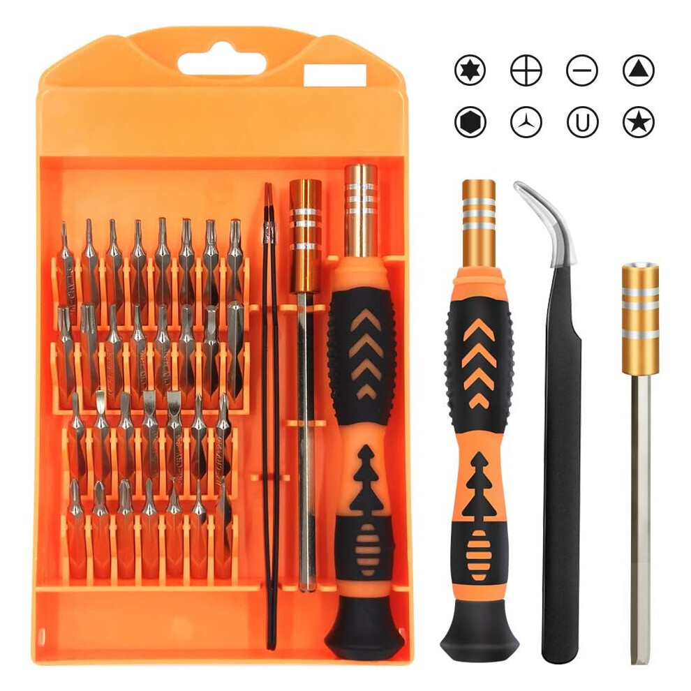 High-Precision 33 In 1 Screwdriver Set, Featuring Smart Design With Case For Electronics, Perfect For Professional Electronic Device Repair And 9128293993937