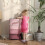 Homcom Four-Tier Kids Storage Boxes, Plastic Storage Units with Four Drawers, Pink 1