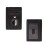 Kartenhalter mit RFID-Signalblockierung und Airtag-Halter Black 4