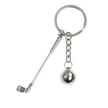 Porte-clés élégant en forme de raquette de Tennis, porte-clés-UN