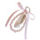 Modieuze balletschoen sleutelhanger charme met parels-Stijl 3 1