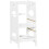 Homcom HOMCOM Kids Step Stool Toddler Kitchen Stool w/ Adjustable Standing Platform 2
