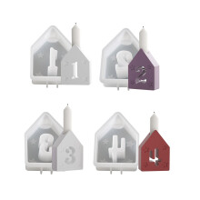 4 stuks creatieve siliconen mal voor het personaliseren van-huis