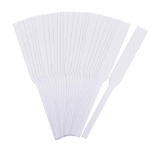 Testkaartjes voor etherische oliën, gebruiksvriendelijk parfumtestpapier, snel absorberende witte wegwerpstrips voor aromatherapie-olietests.