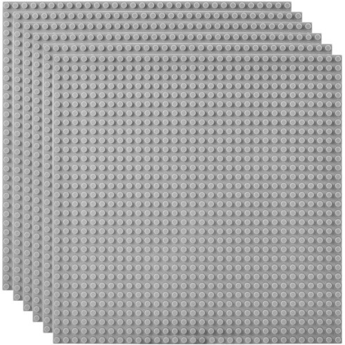 Base de construction créative, sécurité assurée, 25 x 25 cm, plaques de construction robustes, design polyvalent, plaques de base classiques pour 1