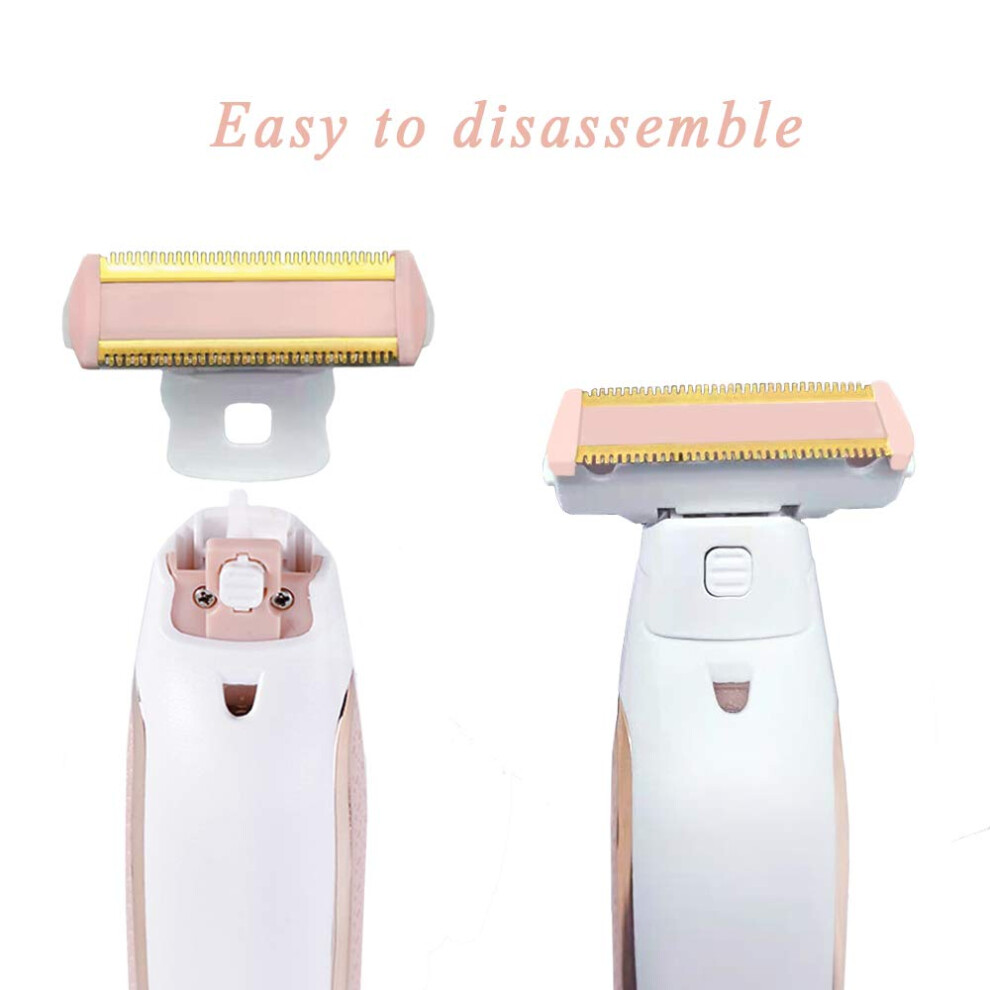 Hypo-allergenic Blades for Flawless Razor Replacement, Skin Irritation Avoidance & Contour Following for Optimal Body Hair Removal Results