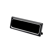 Wiederverwendbares Preisschild aus Aluminiumlegierung-Schwarz
