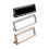 Practical Metal Price Display Panels for Retail Space-Black 2
