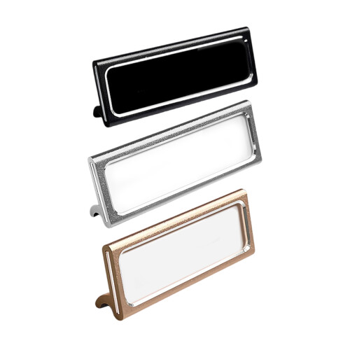 Multipurpose Metal Price Sign Accessory for Retail-Silver 1