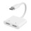 USB-C 2-in-1-Adapter für Kopfhörer und Laden 1