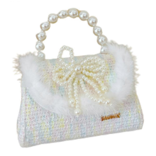 Bow-knot handbag, small crossbody bag, a gift for girls.