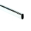 (400mm) WARDROBE OVAL CHROME HANGING RAILS 300mm-2800mm 1