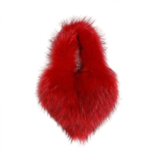 Faux fur heart-shaped bag - Plush crossbody bag - Cute fluffy heart bag - Luxury fashion handbag gift - Kawaii heart tote bag - StylisCOLOR 7