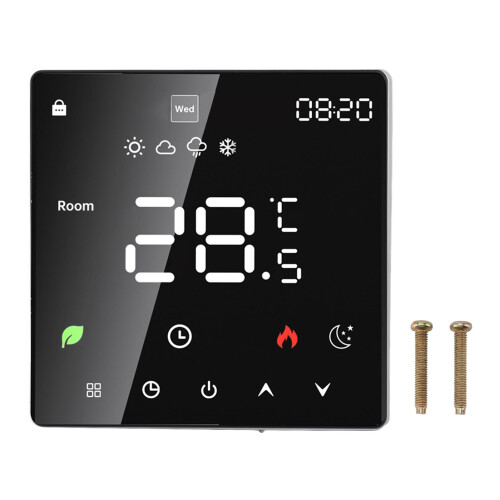 3A Digitaler LCD-Touchscreen-Thermostat 90-240V, 41x86mm 1