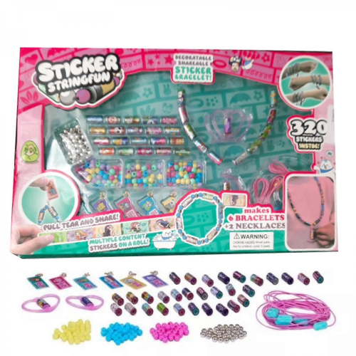 Sticki Rolls Tragbare Sticker-Armbänder