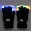 Gants LED clignotants 7 modes Rave Light Finger Noir - Suzuka 1
