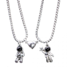 Collana magnetica Promise Astronaut Friends Gioielli per Lui e per Lei