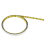 Règle adhésive en acier inoxydable jaune de 1/2 m, 6 mm de large 1