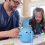 Interactive Educational Drawing Robot, 100 Drawing Cards,Intelligent Drawing Robot, Early Educational Drawing Robot Pink 2