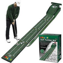 1PCSGolf Putting Green Indoor Set,8 Feet Putting Mat With Auto Ball Return,suit For Men Gift Home Office