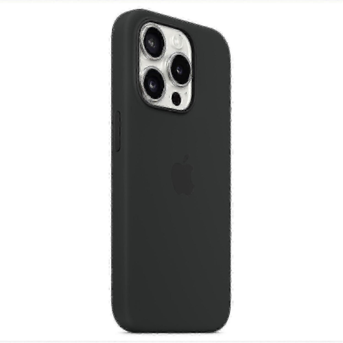 Custodia in silicone per iPhone 15 Pro - MagSafe e protettiva grigia 1