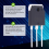 5 pezzi 40N60FD2 SGT40N60FD2PN 40A 600V TO-3P - Alta efficienza e commutazione rapida 5