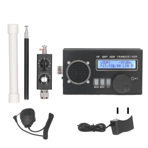 Φορητός πομποδέκτης SDR QRP HF με ψηφιακή επεξεργασία σήματος βραχέων κυμάτων υψηλής