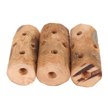 Jouets de dentition pour petits animaux : bâtonnets à mâcher en bois de pommier naturel favorisant la santé dentaire, stimulant la mastication,