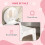 AIYAPLAY Kids Dressing Table Set w/ Stool, Mirror, Drawers - White 6